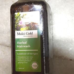 MUKTI GOLD Herbal shampoo